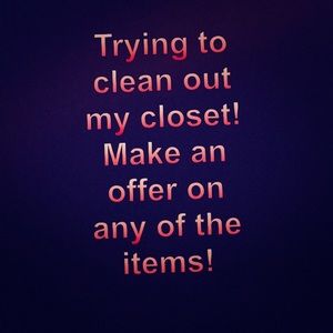 Closet clean out!!
